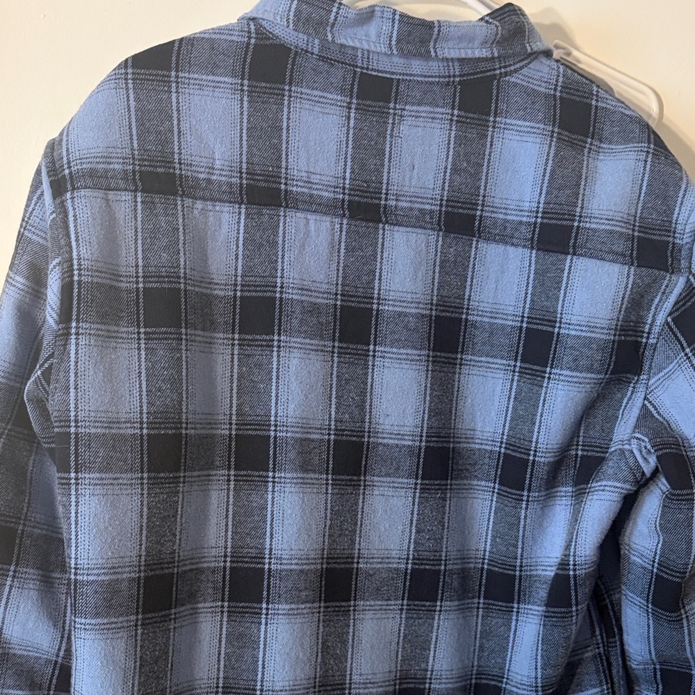 SMITH Blue and Black Plaid Jacket - Picture 4 of 4